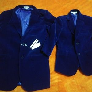 Boys Suede Blazers